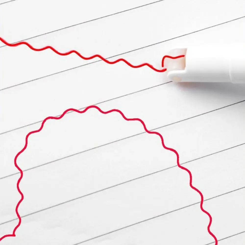 Изогнутые маркеры-хайлайтеры маркеры для девушек ручка рисования