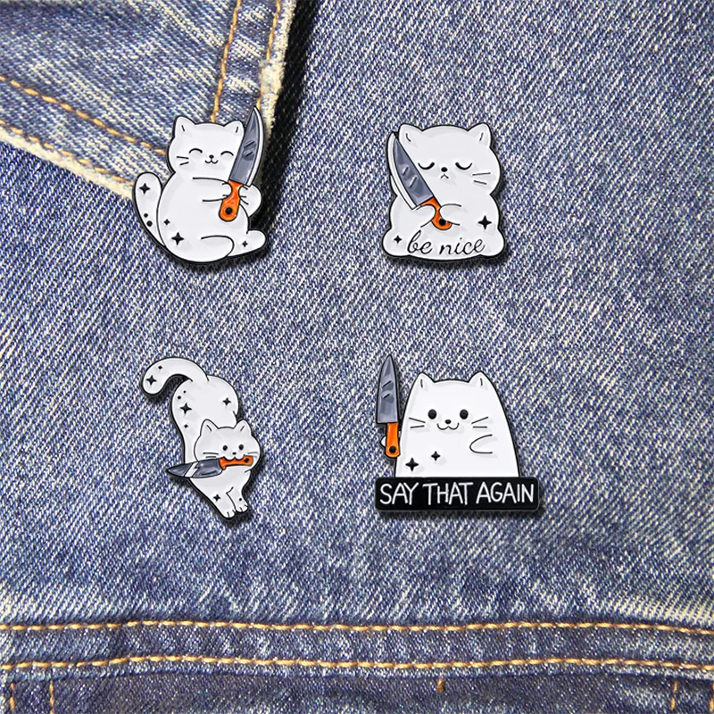 Брошь в виде кошачьей лапы цвет ассортименте