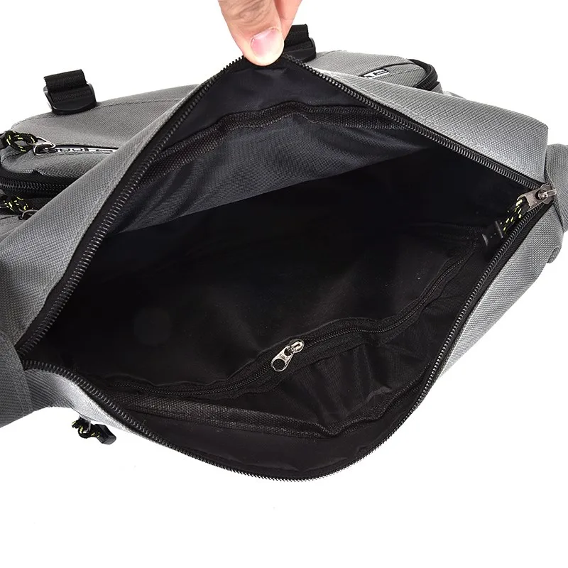 Men Waterproof Oxford Shoulder Bags Pocket Luxury Handbags Men Shopper Crossbody Bags Designer High Quality Soft Tote