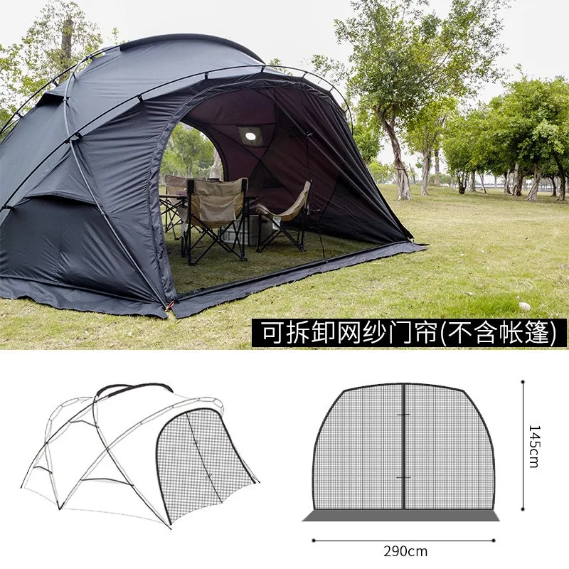 

Outdoor Camping Half Ball Shelter Camping Tent Lightweight Ball Tent Tunnel Weatherproof Camping Tent Shade Gazebos