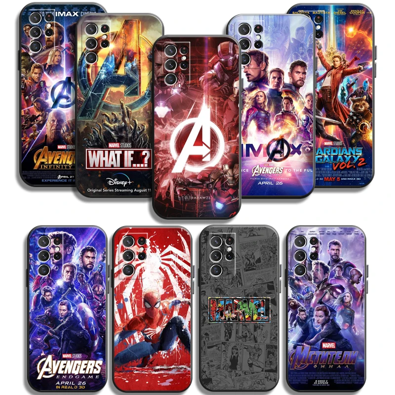 

Marvel US Logo Phone Cases For Samsung Galaxy A21S A31 A72 A52 A71 A51 5G A42 5G A20 A21 A22 4G A22 5G A20 A32 5G A11 Funda