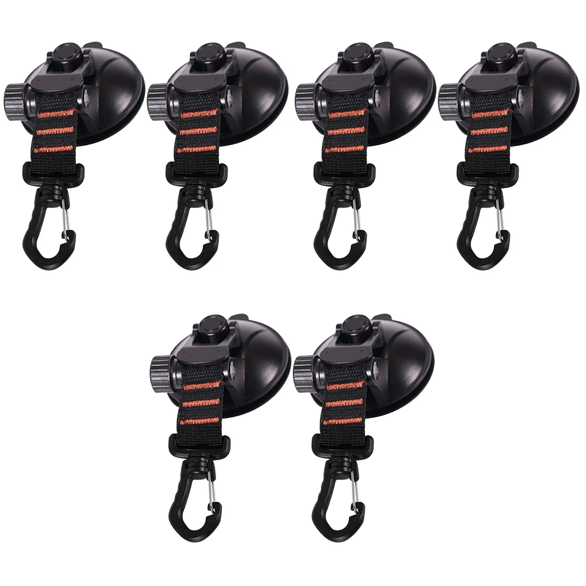 

6 pcs Suction Cup Hook Outdoor Suction Cup Bathroom Bedroom Hanger