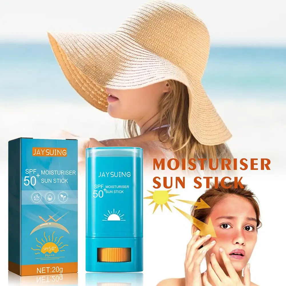 

20g Facial Body Sunscreen Clear Sun Stick Sunblock Protective SPF 50+ Isolation Lotion Anti Sun Whitening Sun Cream Skin Care