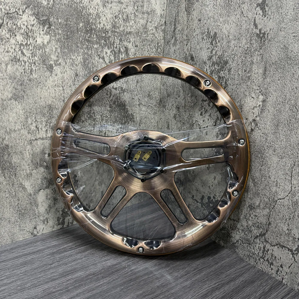 Высококачественное винтажное автоматическое рулевое колесо 350 мм 14 дюймов
