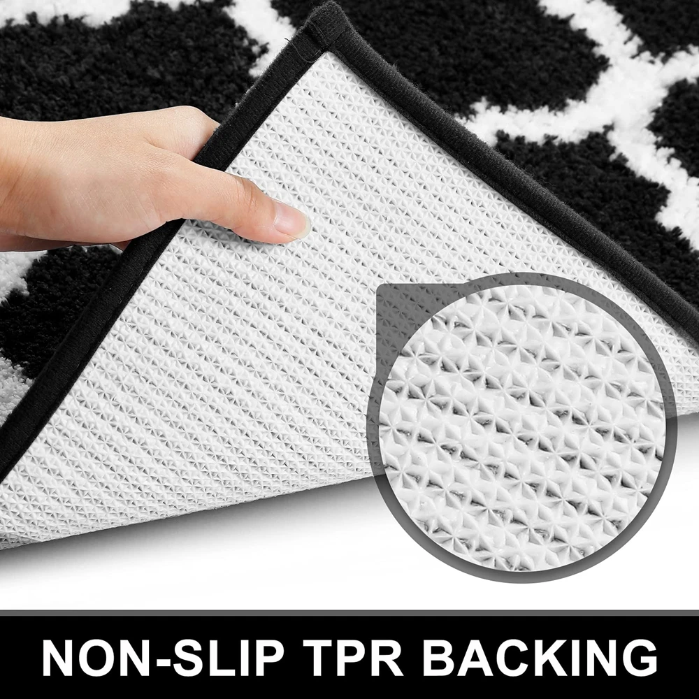 olanly 2pcset soft bathroom bath mat non slip absorbent kitchen living room bedroom plush carpet shower rug toilet decoration free global shipping