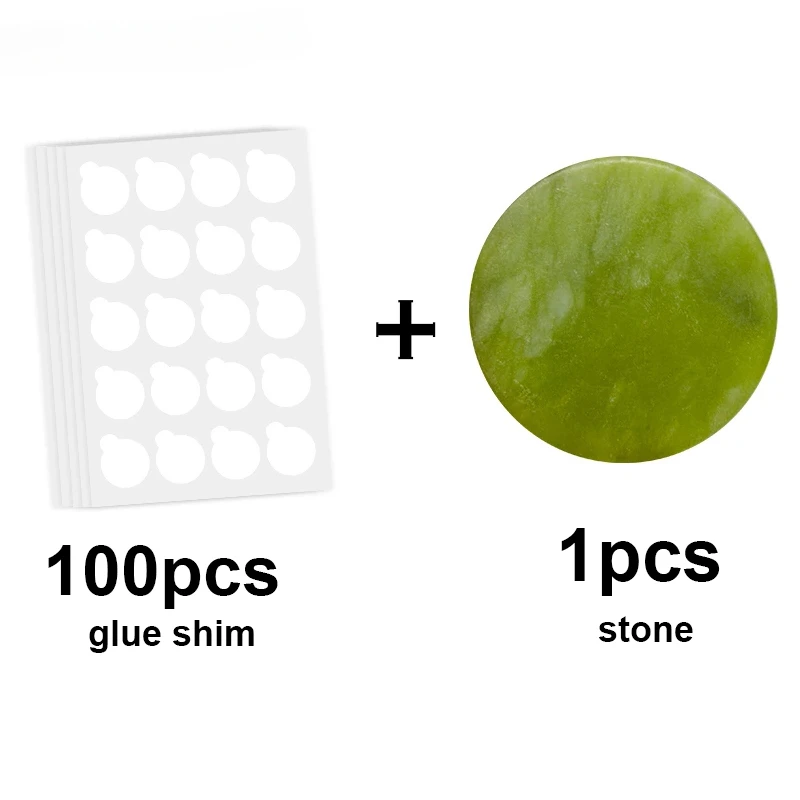 100 шт. клейкая наклейка для наращивания ресниц бумажные подушечки и 1 круглый