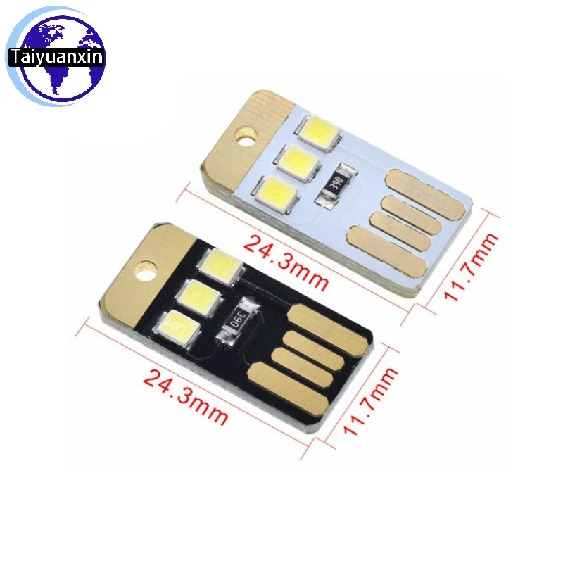 

10 шт. Мини Ультратонкий мобильный Usb маленький светильник светодиодный светильник Usb светильник для кемпинга детский ночсветильник 2835 кармансветильник льник для карт