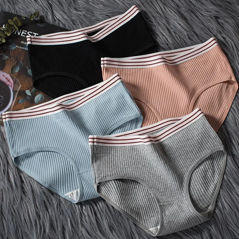 

2022 girl women's underwear set women sensual lingerie woman briefs womens brazilian Cotton Female Panty Soft cute Underpants