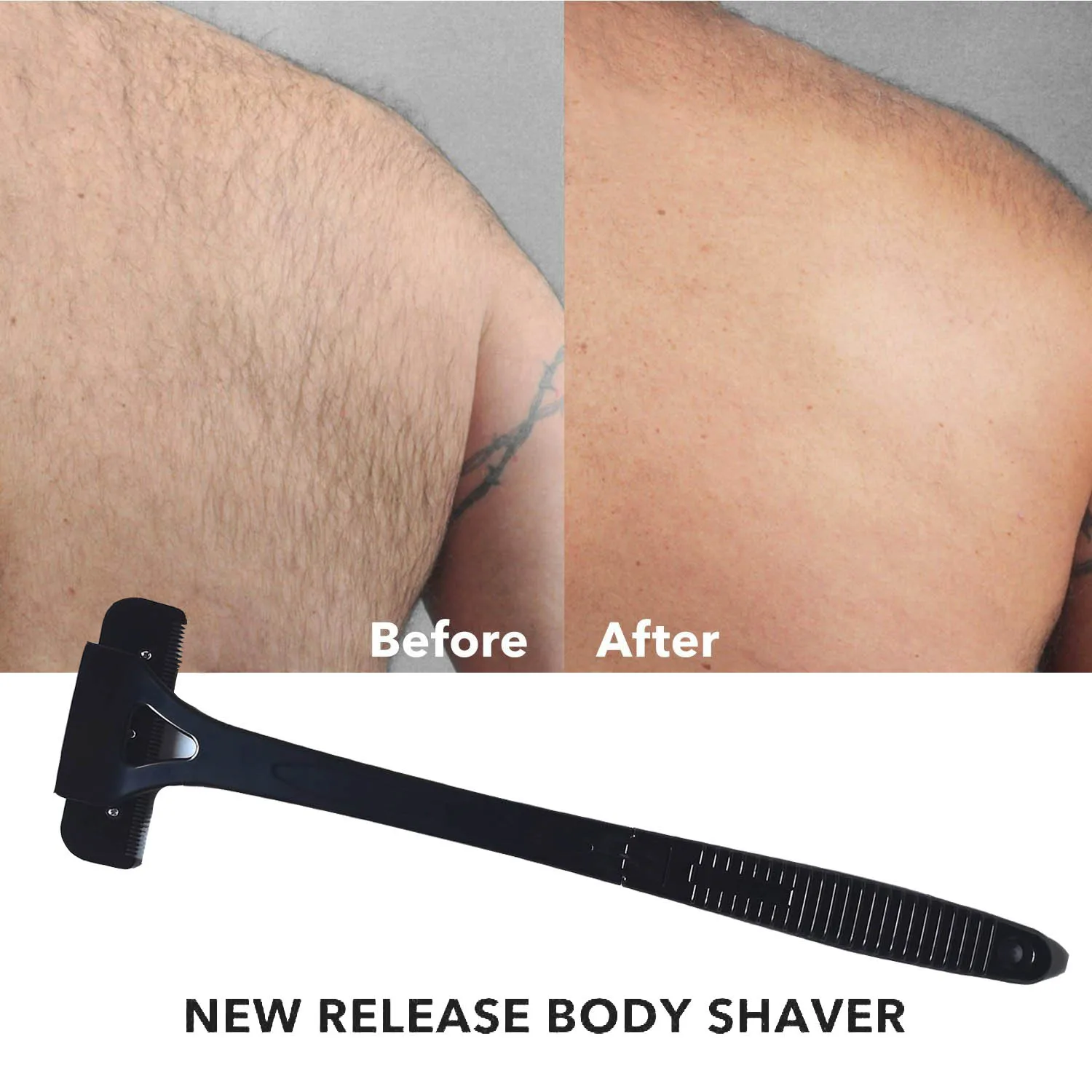 Hair Shaver Two Head Blade Foldable Trimmer Body Leg Long Handle Removal Razors Fast Shipping