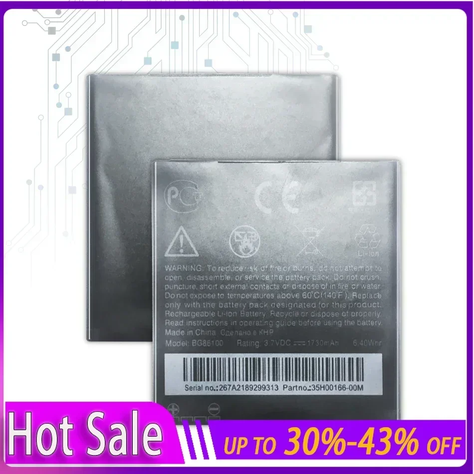BG86100 Аккумуляторы для HTC G17 EVO 3D G18 Sensation XE Z715e G14 Z710t Z710e 4G 1730 мАч Мобильный