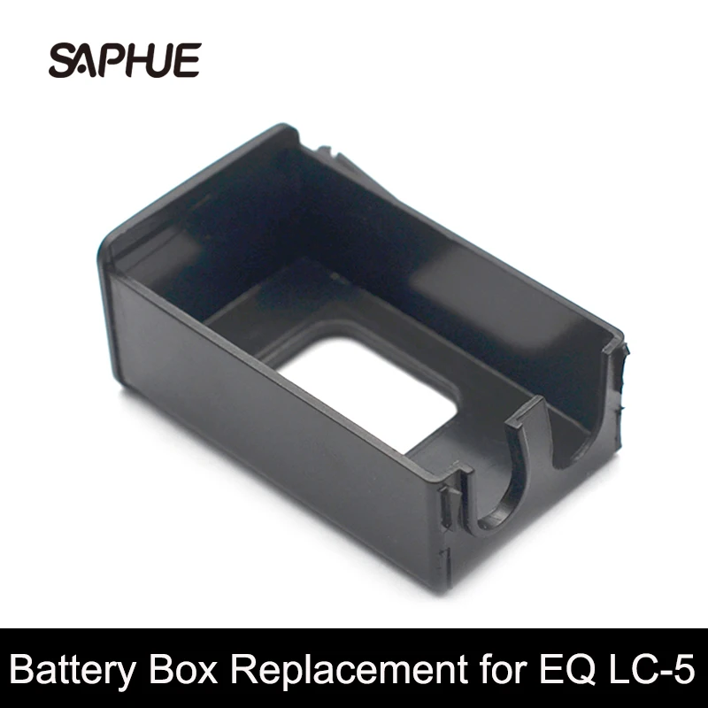 

6/12PCS Battery Box Replacement for LC-5 Acoustic Guitar Equalizer Pickup 9V Battery Box Cover Black
