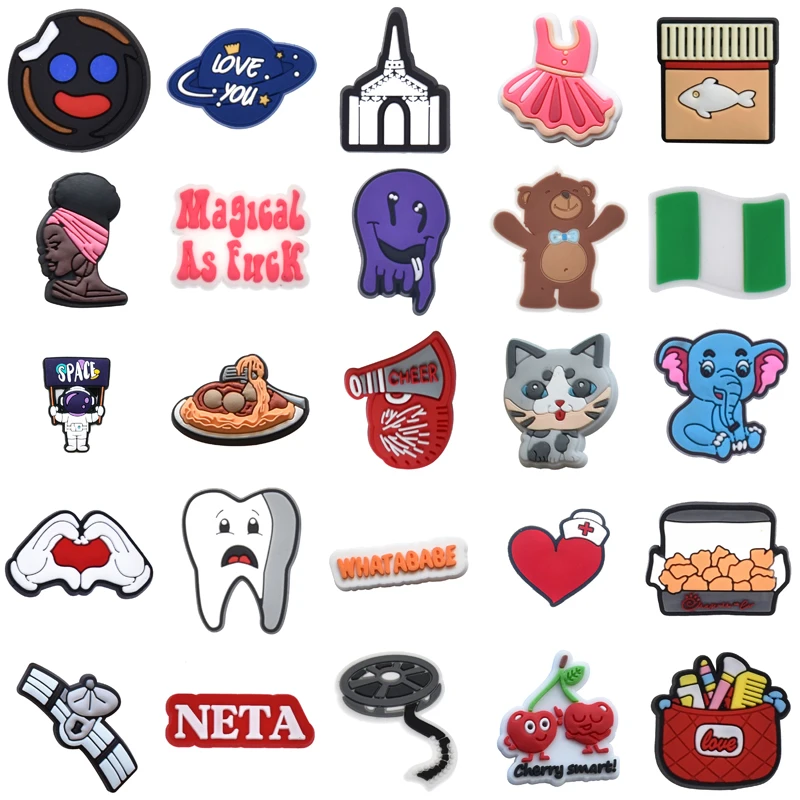 

Para Pins Women Charm Girl Wholesale Bulk Packs Men Gifts Shoe Charms Kids Set Jeans Boy Shoes Accessories Decorations for Crocs