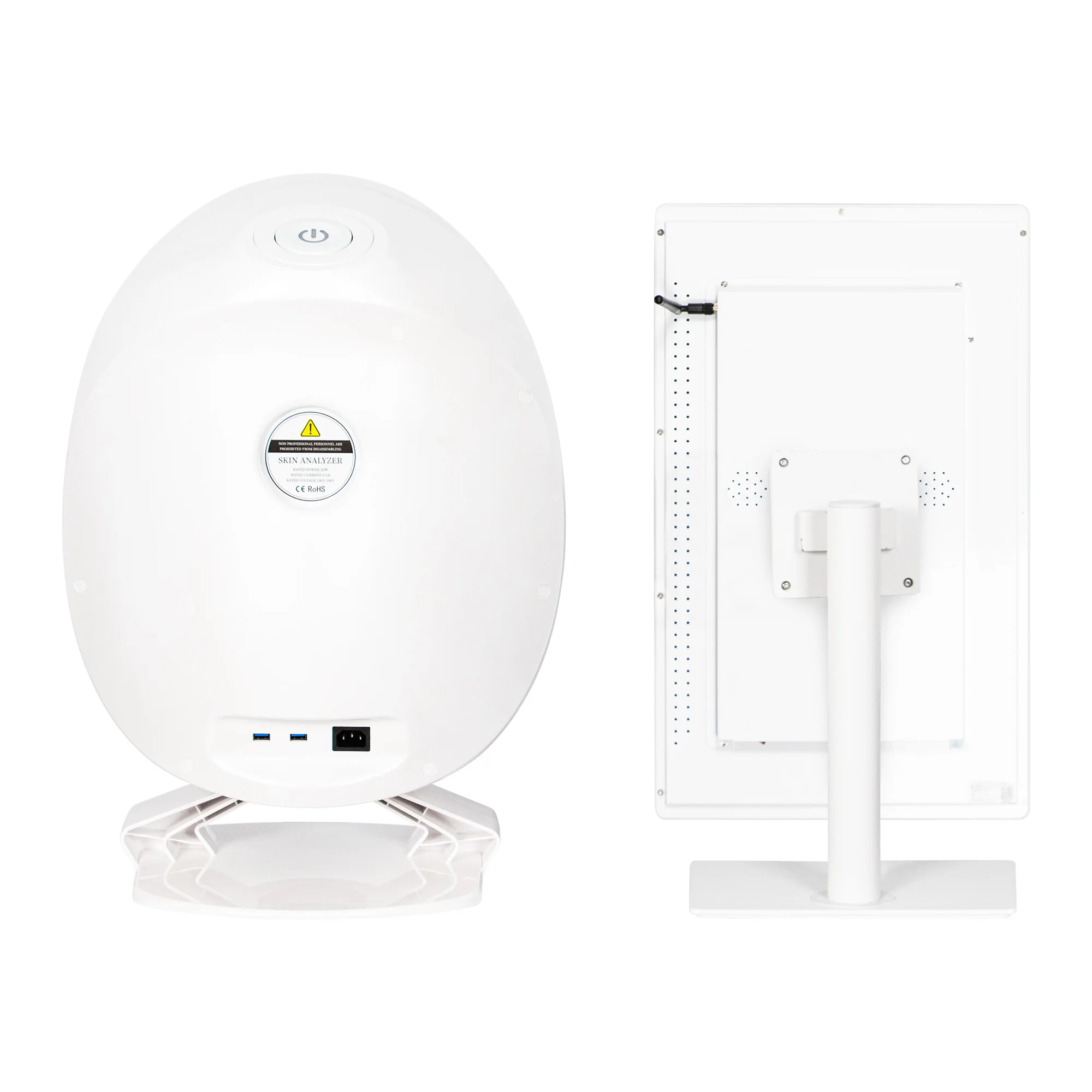 AISIA Q2 3D AI Анализатор кожи лица Обнаружение проблем Диагностика 8-спектральный