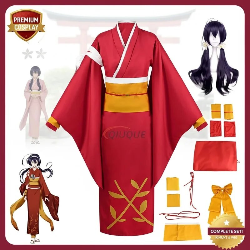 Фото ❤️ Косплей ❤️ Костюм для косплея Мегумин из аниме KonoSuba: униформа ведьмы, плащ, шляпа, повязка на глаза, чулки, платье для женщин на Хэллоуин и карнавал ❤️ №4