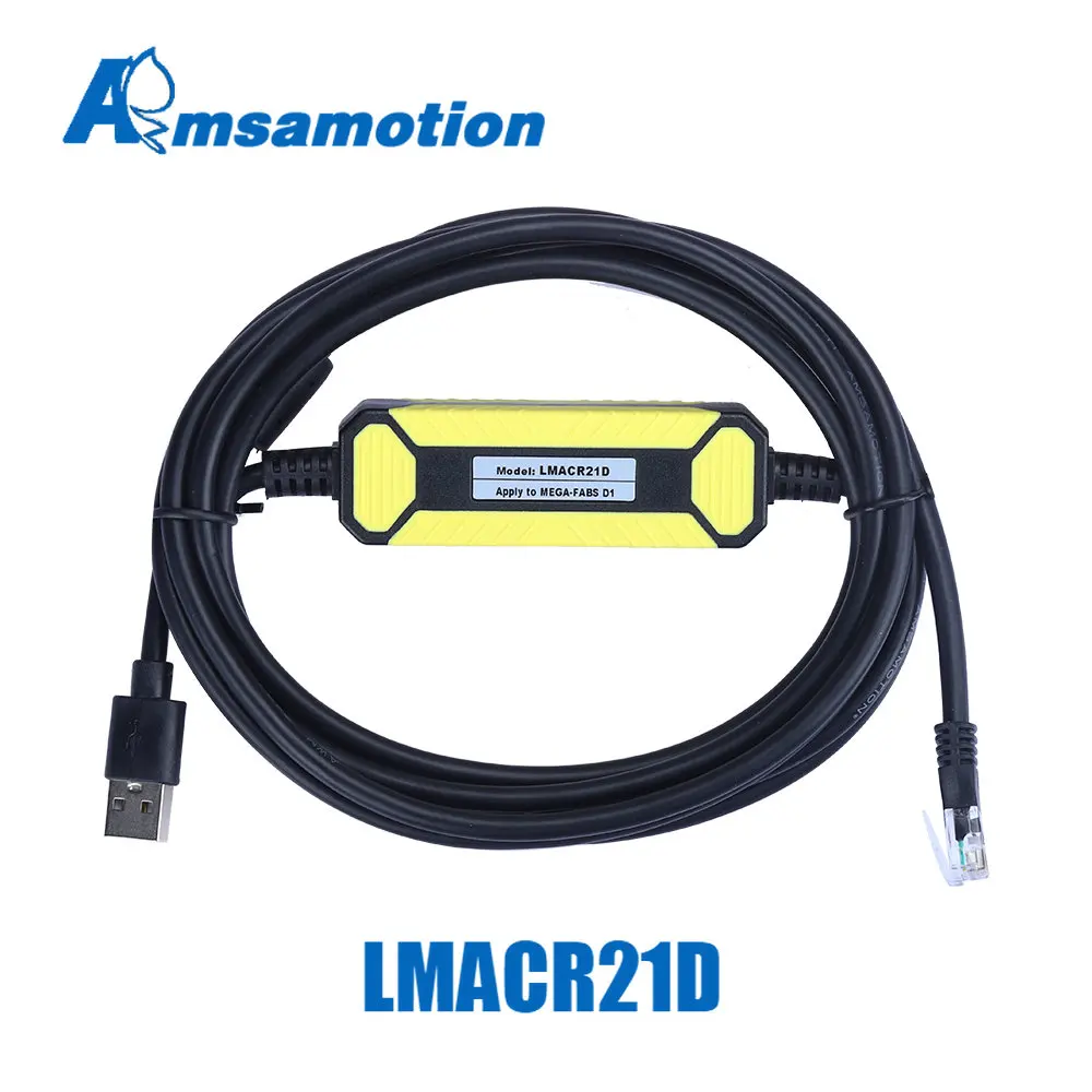 

LMACR21D Suitable for Mega-Fabs Servo Drive Debugging USB Cable Usb Data Download Wire CP2102 Chip RJ45 Port