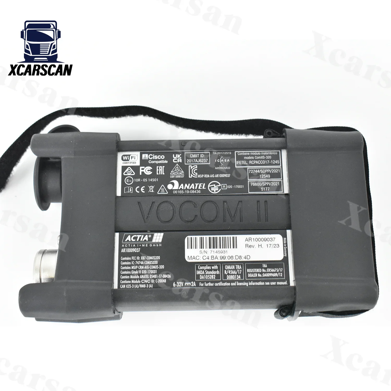 88890400 подлинный vocom II 2.8.150 PTT Премиум технологический инструмент Vocom2 WIFI DEV2 сканер