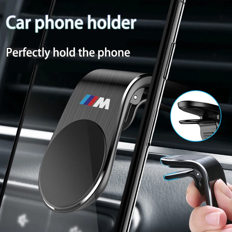 Металлический магнитный автомобильный держатель для телефона BMW POWER E46 e39 E90 E36 E60 E34