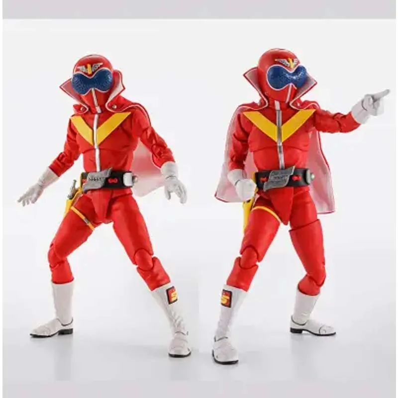 Оригинальная фигурка Bandai S.H.Figuarts Shinkocchou Seihou AkaRanger к 50-летию Super Sentai, коллекционная модель меха. (art.: 3920dc50c8a7e) - 3920dc50c8a7e