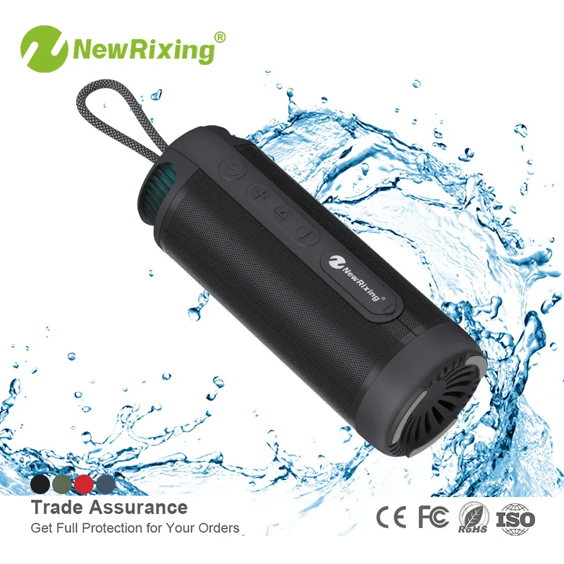 

Bluetooth speaker Sound box subwoofer Super bass High power boombox IPX6 waterproof portable outdoor wireless RGB light fm radio