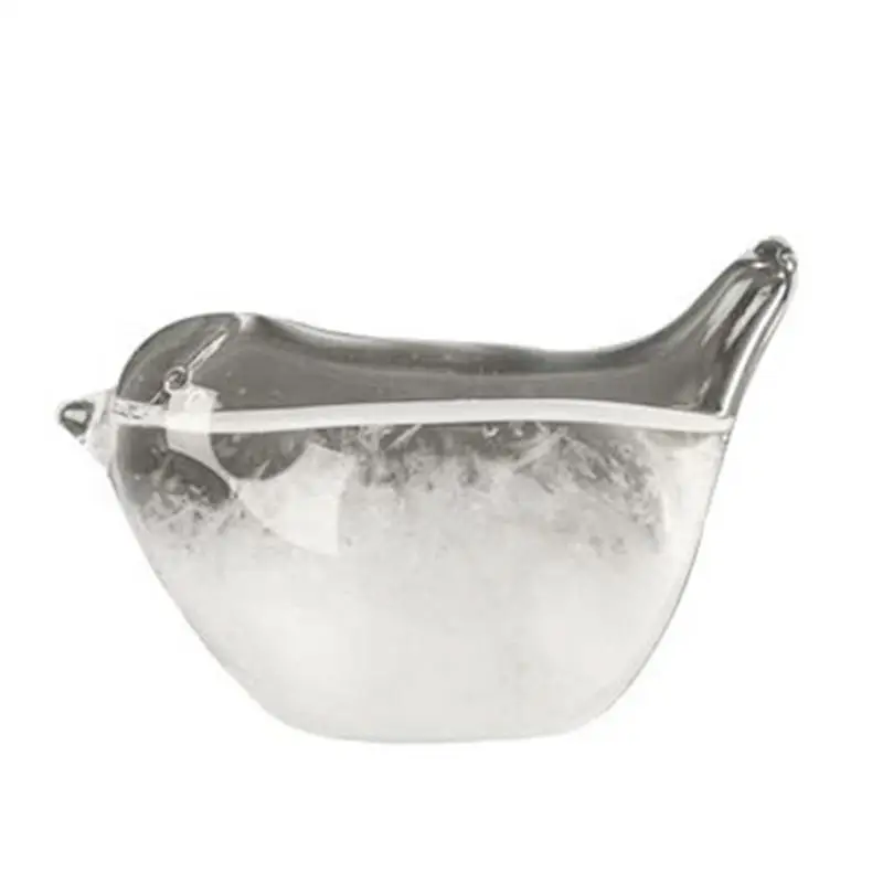 

Storm Glass Weather Predictor Craft Bird Shape Barometer Bottles Table Decoration Visual Storm Glass Weather Predictor For Home