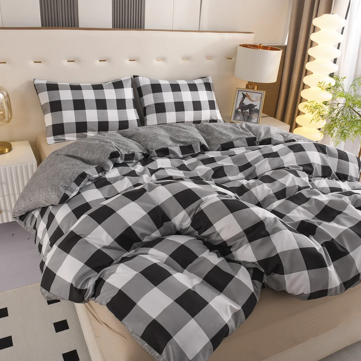 Комплект постельного белья из микрофибры 3-х предметов ультрамягкое постельное