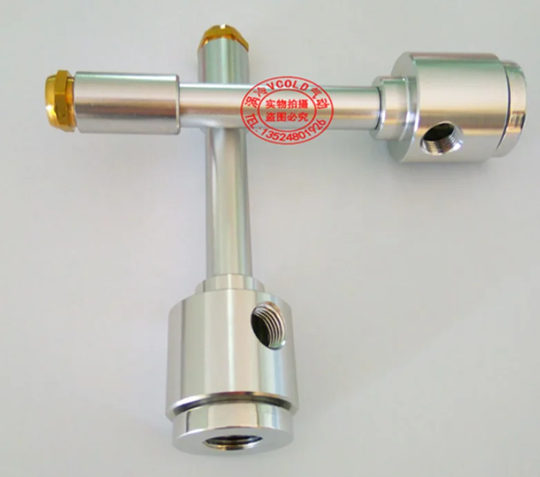 Воздушный пистолет Eddy вихревая трубка охладитель шасси из алюминиевого сплава |