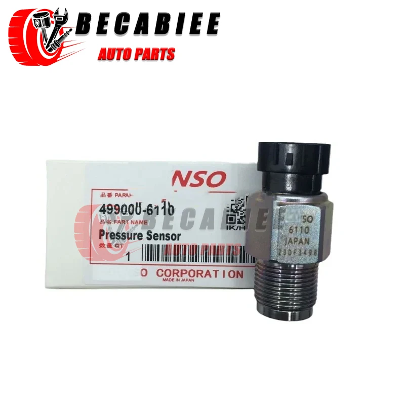 

Датчик давления топлива аккумуляторной топливной системы OEM 499000-6110 для Densoo Hyundaii Kiaa D4DD County HD78 HD72 4990006110, 1 шт.