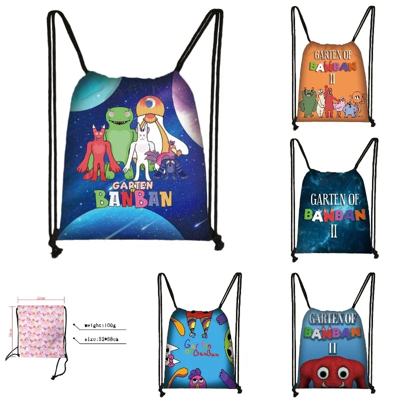 

38x32 см гарнитура банбана, сумки на шнурке для женщин, сумки для хранения для девочек и мальчиков, сумка на плечо для путешествий, держатель дл...