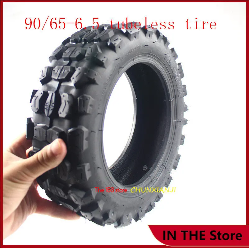 

High quality 11 inch tubeless Tire for Electric Scooter 90/65-6.5 vacuum tyre Cross-country tire