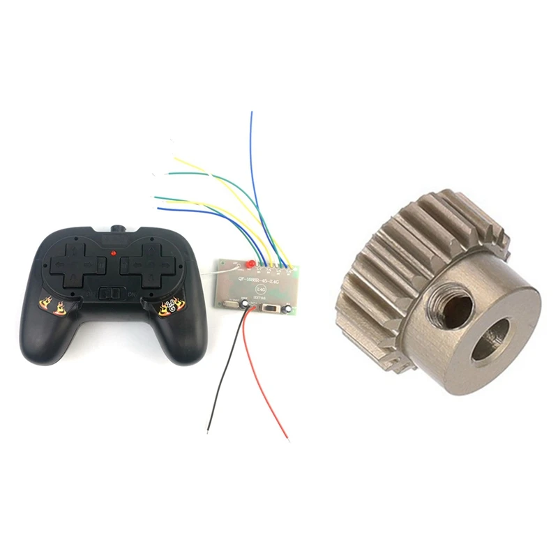 

Лидер продаж, Шестерня двигателя 48DP 3,175 мм 20T и 8-канальный беспроводной игрушечный модуль 2,4G с дистанционным управлением, приемник, передатч...