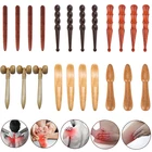 Деревянная спа роликовая палочка для мышц, целлюлитный бластер, глубокие ткани, ТРИГГЕРНАЯ палочка, саморасслабляющийся массаж ног и тела, забота о здоровье