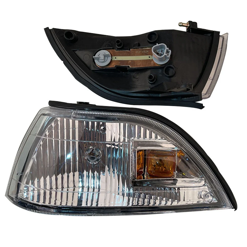 Передний бампер автомобиля левый и правый уголки лампа для Toyota Corolla AE92 1988