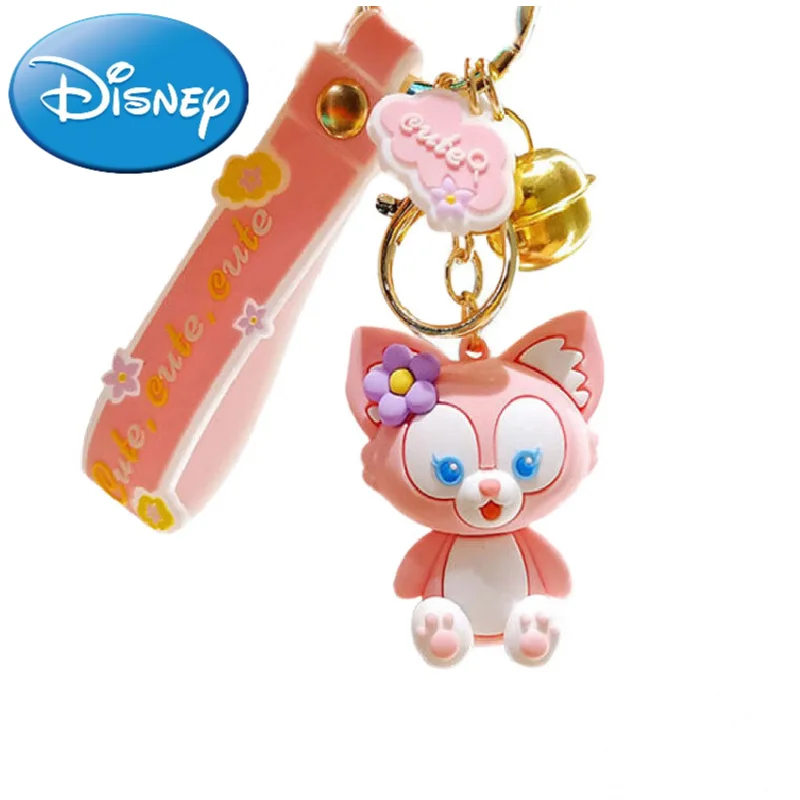 

Disney animation peripheral cartoon Lingna Belle key chain pendant doll key chain couple pendant jewelry decoration keychains
