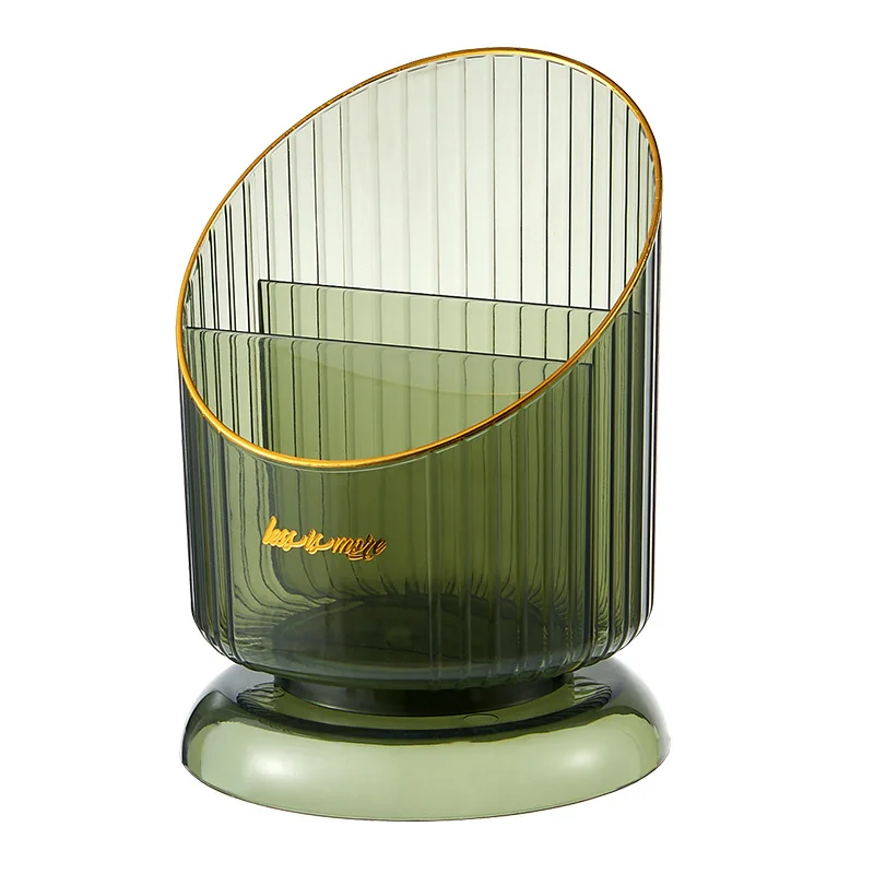 Пластиковая туба для хранения кистей коробка косметики бытовая гардеробная