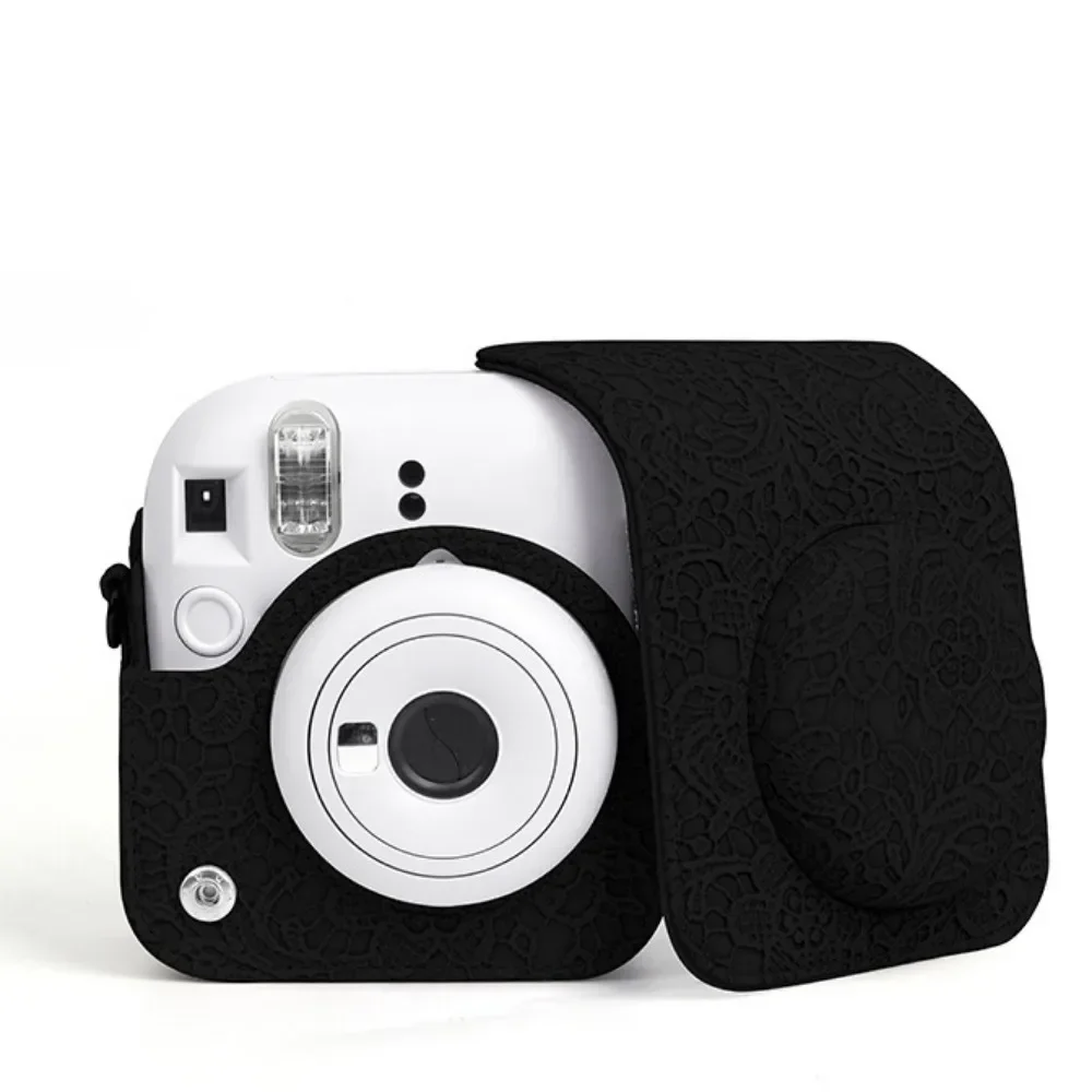 Резная винтажная сумка для камеры Fujifilm Instax Mini 12 с рельефным кружевным Ретро
