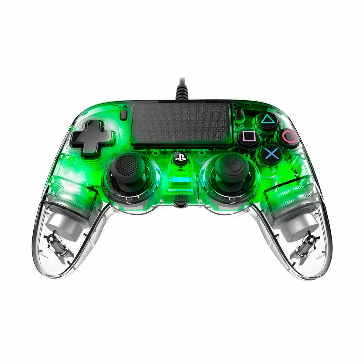 

Nacon Compact Controller Wired for PS4 illuminated green, with