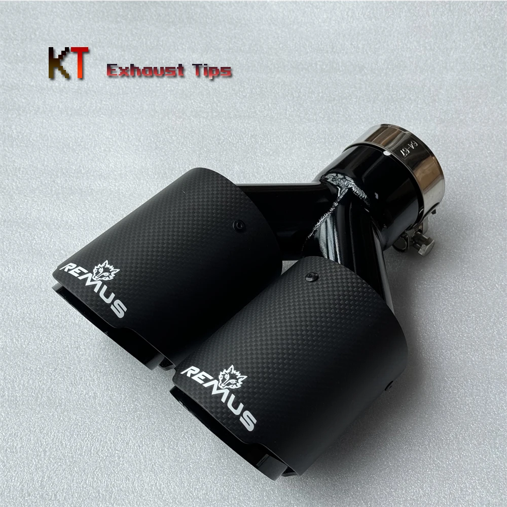 1 шт. автомобильные аксессуары Remus матовый синий наконечник из углеродного