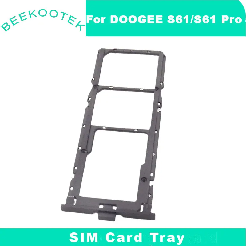 

New Original DOOGEE S61 Pro SIM Card Tray Cell Phone SIM Card Tray Slot Holder Replacement Accessories For DOOGEE S61 Smartphone