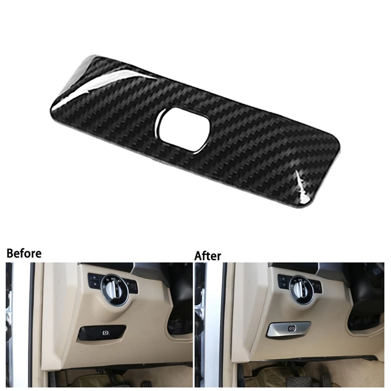 Автомобильная Электронная Кнопка стояночного тормоза крышка рамы отделка для