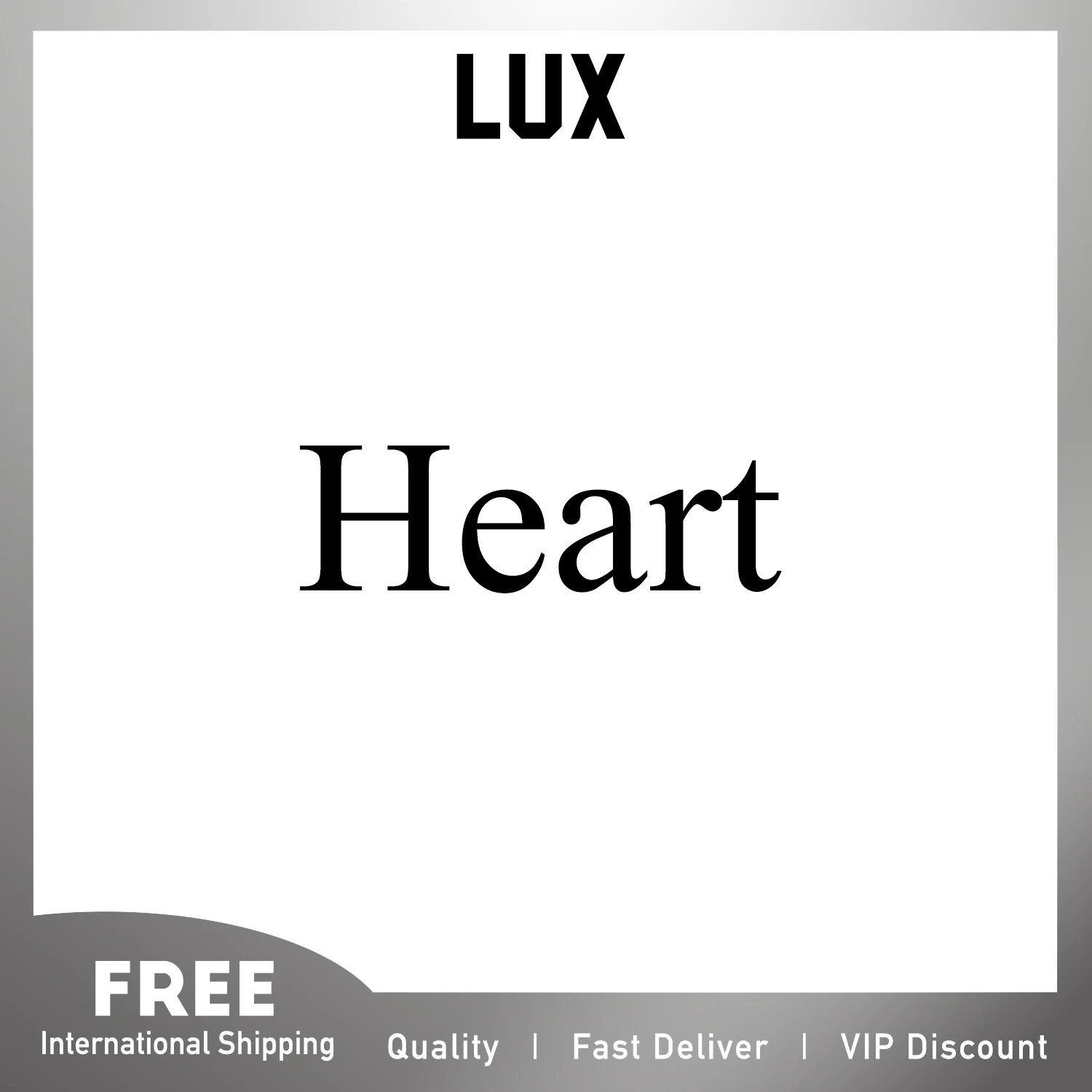 

LUX Heart Canvas