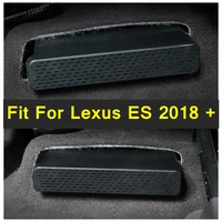 car styling seat under heat floor air conditioning ac vent outlet dust plug cover trim plastic interior for lexus es 2018 2022
