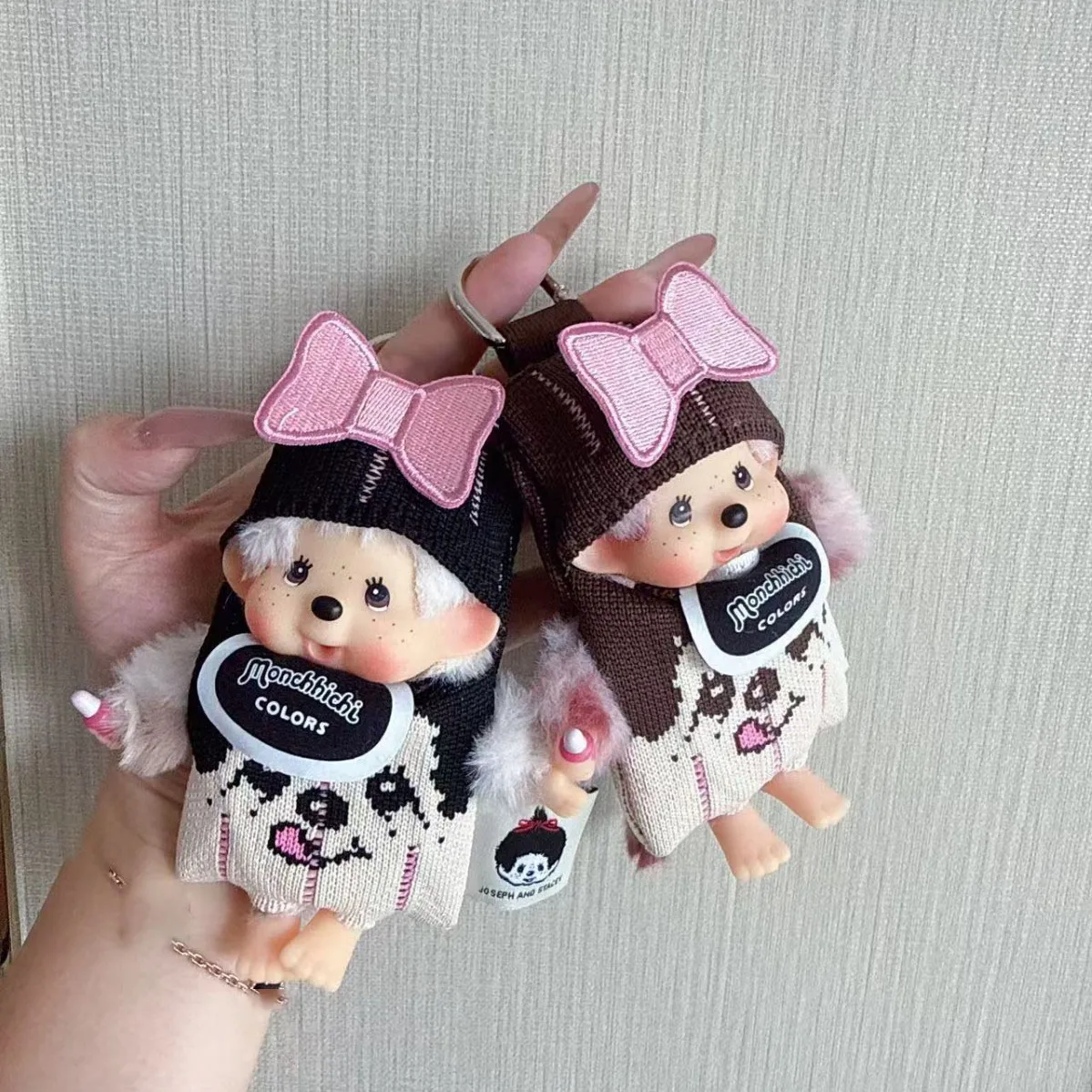 Фото Коллекционные подвески-брелоки Monqiqi Doll Blind Box: милые аксессуары для рюкзаков, подарок на день рождения №2