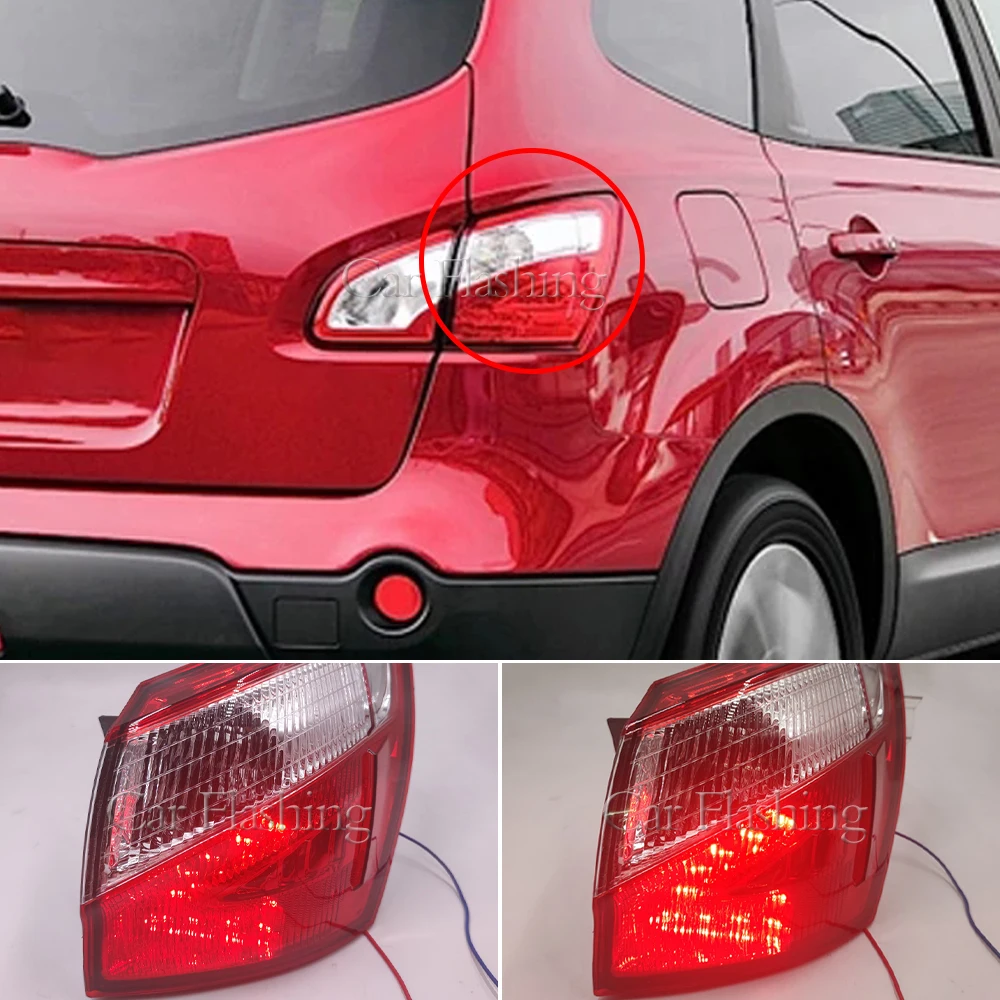Светодиодный задний фонарь для Nissan Qashqai 2008 2009 2010 2011 2012 2013 2014 версия ЕС стоп-сигнал