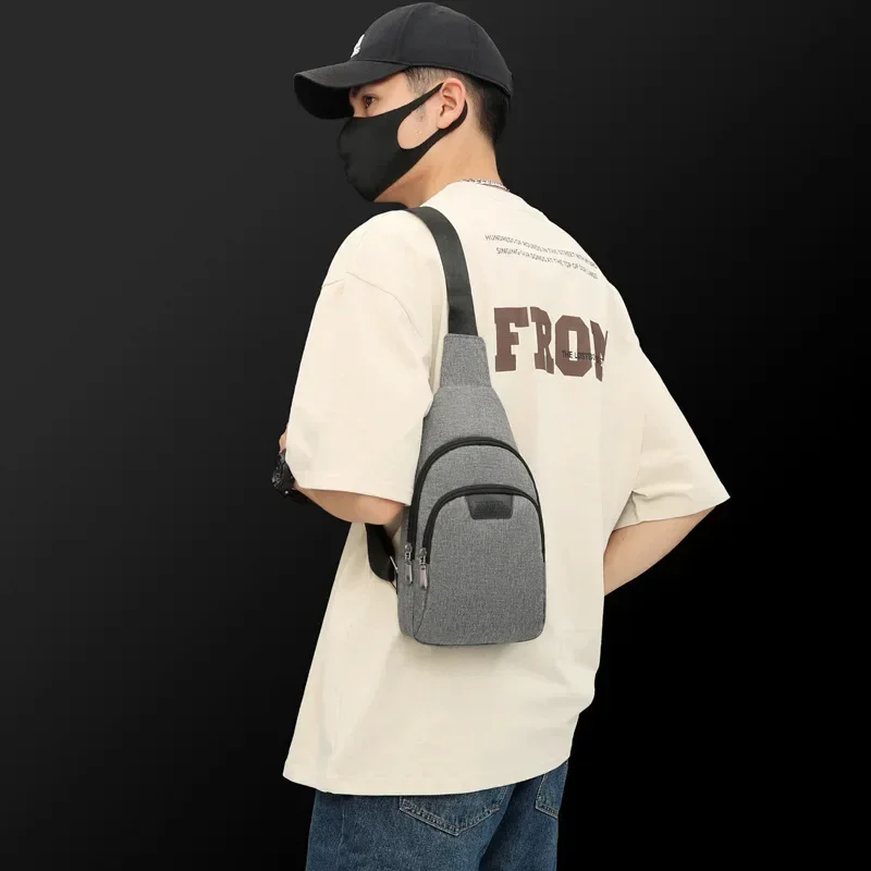 Модная Нагрудная Сумка В Стиле Ретро С Дизайном Знаменитостей Мужская Сетчатая