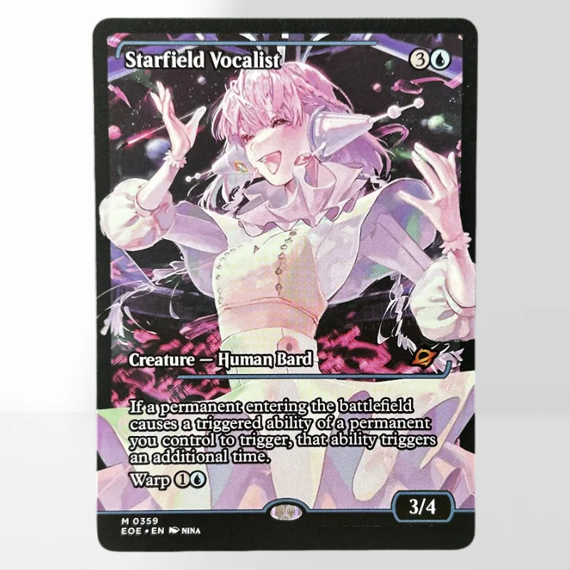 Фото HOLO39-1-S TCG Magic: The Gathering (TCG) — Волшебный прокси-артефакт Soulstone Sanctuary Spellskite Starfield Vocalist Jeska's Will German Black Core №2