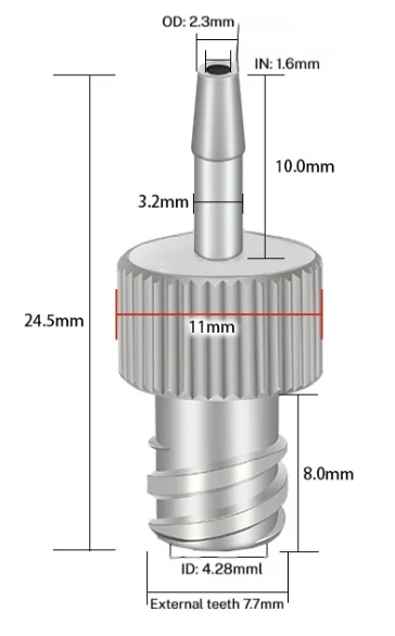 

Пневматический никелированный латунный фитинг с винтовой резьбой для трубки, несколько типов разъемов адаптера с замком Люэра, 1/5/10/50 шт.