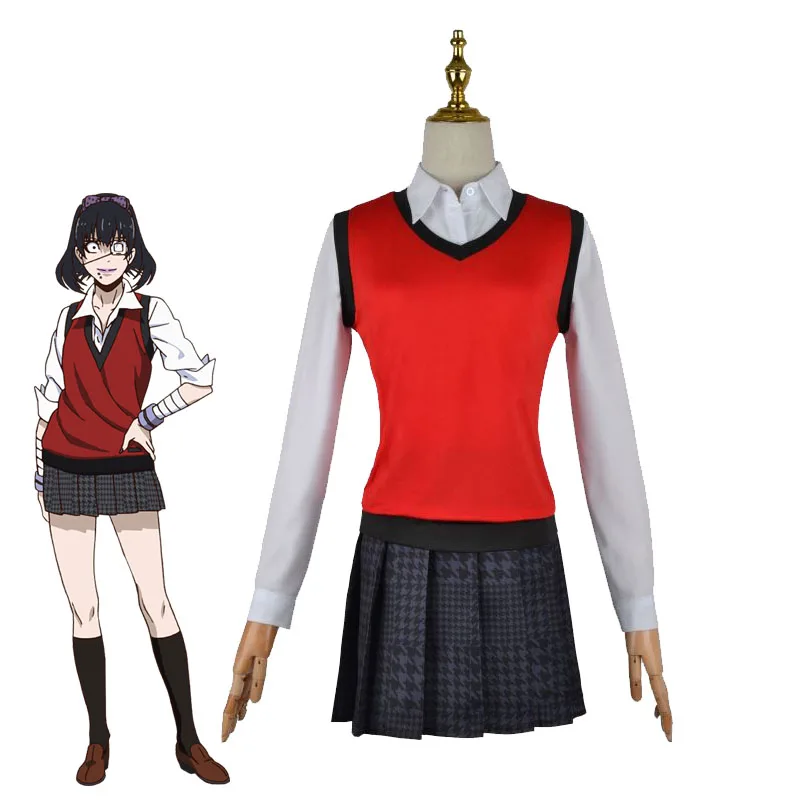 Косплей-костюм Kakegurui Twin Meari Saotome из аниме &quotOne Piece&quot |