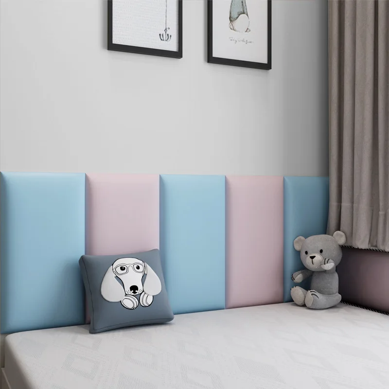 The bedside kindergarten wall is thickened and self-adhesive baby anti-collision