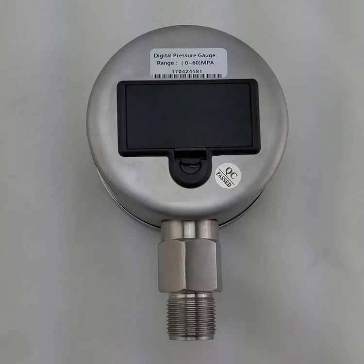 80 мм 0-60 МПа (700 фунтов на квадратный дюйм) цифровой электрический манометр из