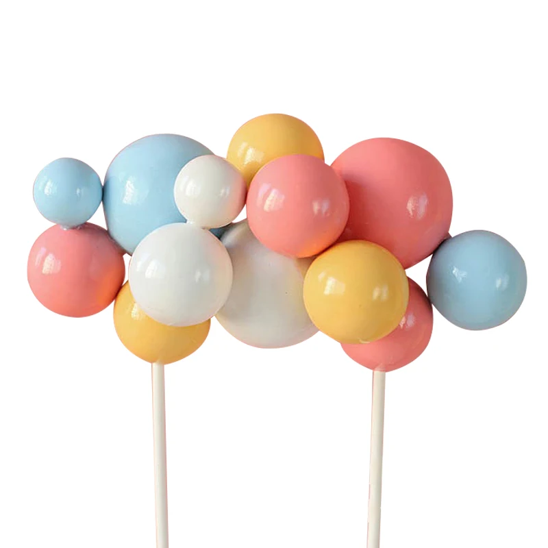 

Party Decoration Craft Ceremonies Baking Supplies Durable Graduation Anniversary Baby Shower Balloon Cake Topper Home For DIY